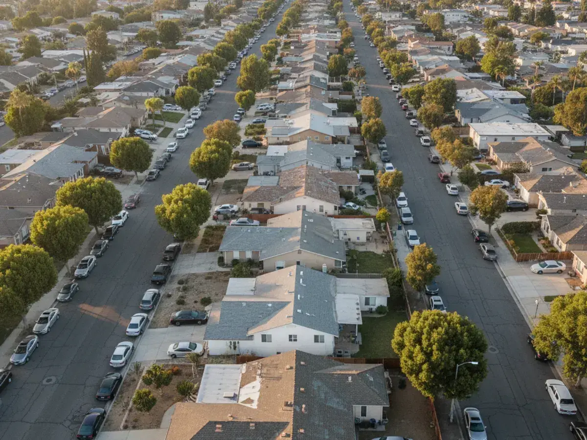 Central San Diego County neighborhood near Scripps Ranch
