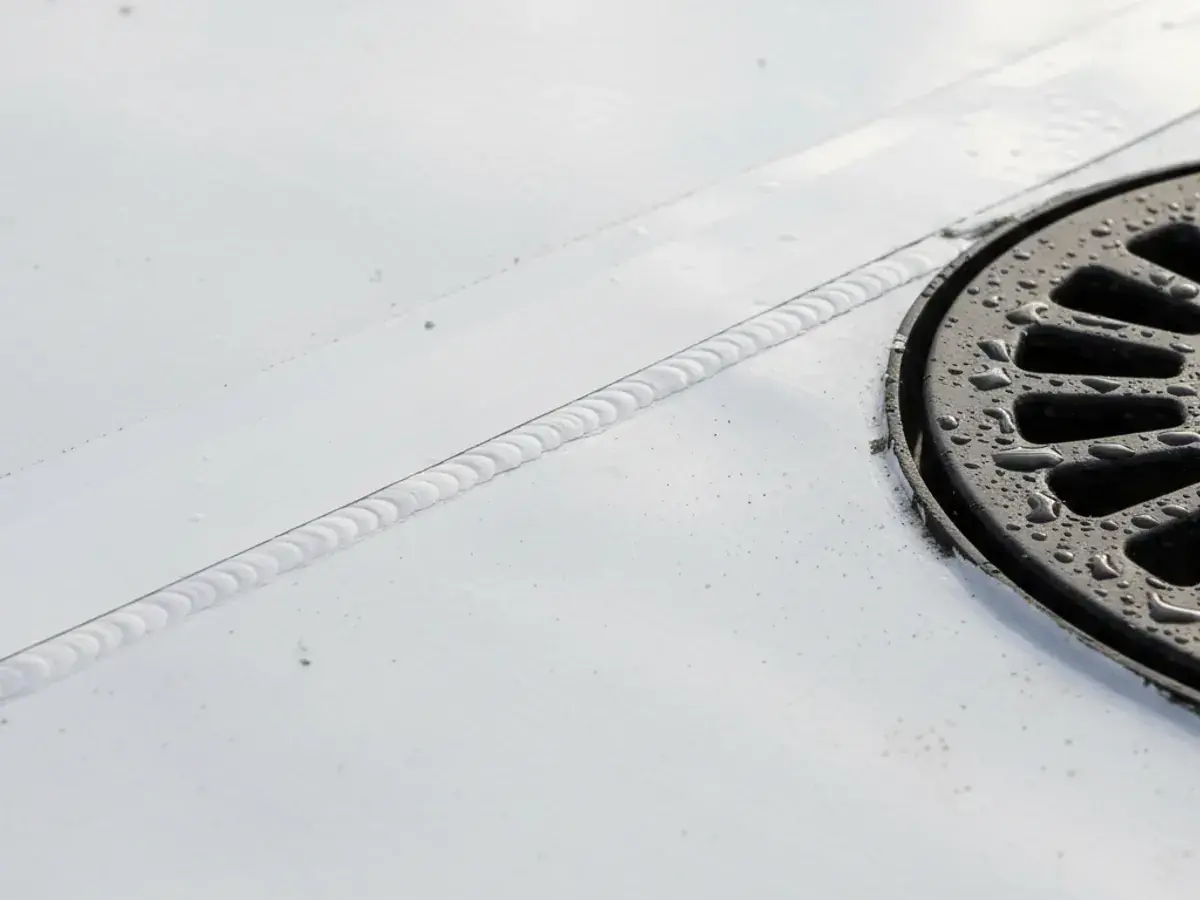 Flat Roof Repair detail work on a Camp Pendleton, CA home