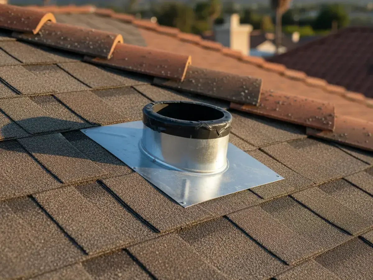 Roof Repair detail work on a La Jolla, CA home