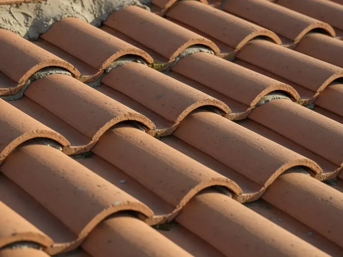 Tile Roofing detail work on a Hidden Meadows, CA home